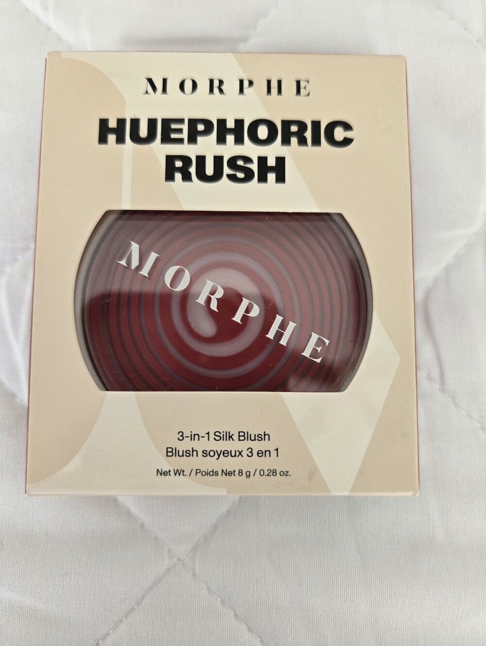 Morphe Huephoric Rush 3-in-1 Silk Blush - INTOXICATED